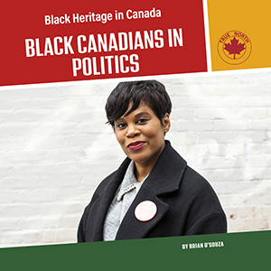 Cover Art for Black Canadians in Politics