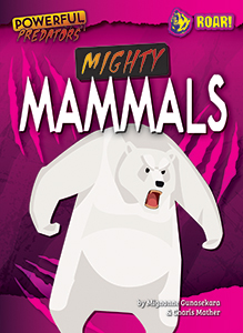 Cover Art for Mighty Mammals