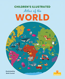 Cover Art for Children's Illustrated Atlas of the World