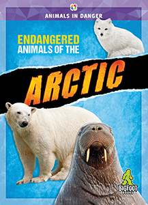 Cover Art for Endangered Animals of the Arctic