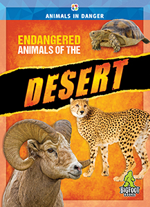 Cover Art for Endangered Animals of the Desert