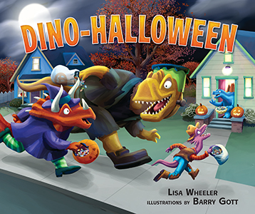 Cover Art for Dino-Halloween