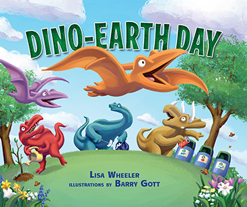 Cover Art for Dino-Earth Day