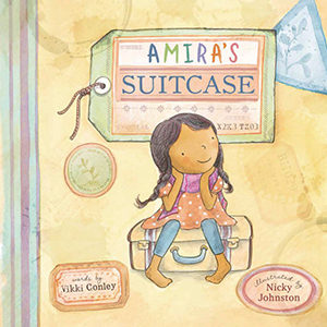 Cover Art for Amira's Suitcase