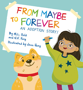 Cover Art for From Maybe to Forever: An Adoption Story