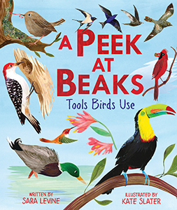 Cover Art for A Peek at Beaks: Tools Birds Use