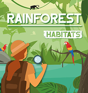 Cover Art for Rainforest Habitats