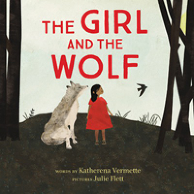 Cover Art for The Girl and the Wolf