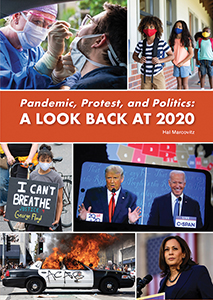 Cover Art for Pandemic, Protest, and Politics: A Look Back at 2020