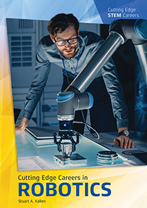 Cover Art for Cutting Edge Careers in Robotics