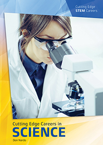 Cover Art for Cutting Edge Careers in Science