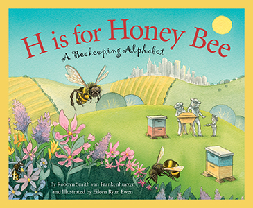 Cover Art for H is for Honey Bee: A Beekeeping Alphabet