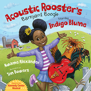 Cover Art for Acoustic Rooster's Barnyard Boogie Starring Indigo Blume