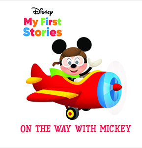 Cover Art for Disney My First Stories On the Way with Mickey